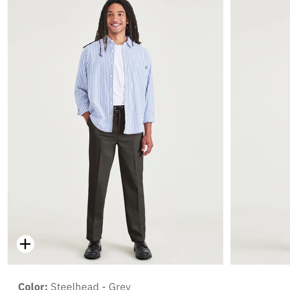Dockers NWT Signature Iron Free Khakis, Relaxed Fit with Stain Defender®